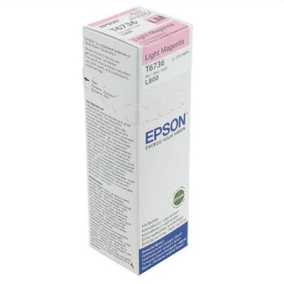 Epson T6736 eredeti világos magenta tinta L800 (70ml) (≈4000 oldal)