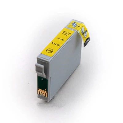 Epson -hoz, T0714 (T0894) sárga utángyártott tintapatron (to714)V6.0 (≈400oldal)