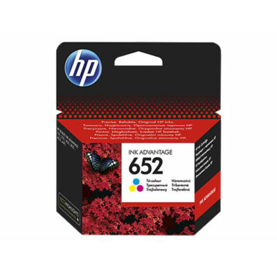 HP Nr.652 (F6V24AE) eredeti színes tintapatron, ~200 oldal