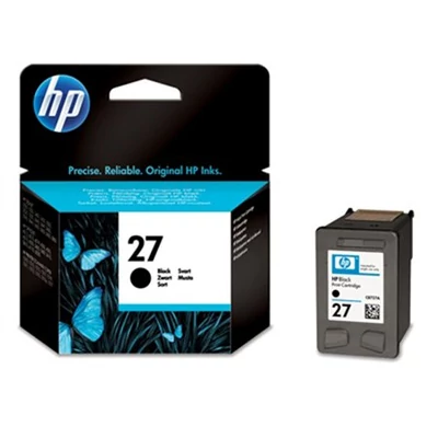 HP Nr.27 (C8727AE) eredeti fekete tintapatron, ~280 oldal