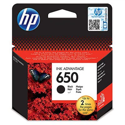 HP CZ101AE Tintapatron fekete 360 oldal kapacitás No.650