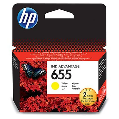 HP CZ112AE Tintapatron sárga 600 oldal kapacitás No.655