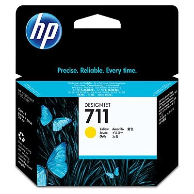 HP CZ132A Patron sárga 29ml No.711 (Eredeti)