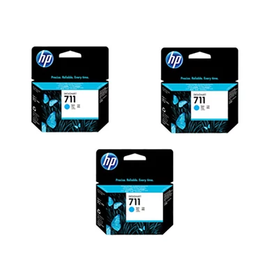 HP CZ134A Patron 3-Pack cián 29ml No.711 (Eredeti)