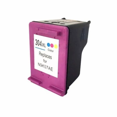 HP Nr.304XL (N9K07) utángyártott színes tintapatron, ~300 oldal (N9K07AEFUEC)