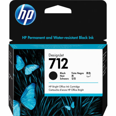 HP Nr.712 (3ED71A) eredeti fekete tintapatron, 80ml