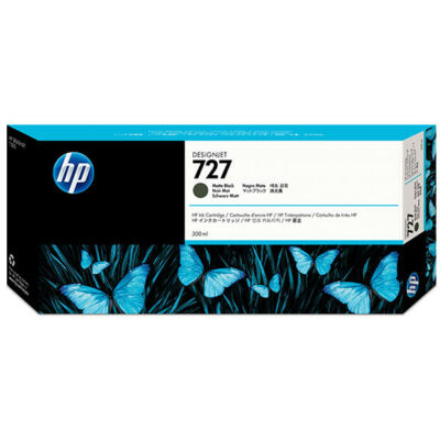 HP C1Q12A Patron matt Black 300ml No.727 (Eredeti)
