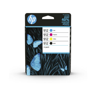 HP Nr.912 (6ZC74AE) eredeti (fekete+cián+magenta+sárga) tintapatron multipakk