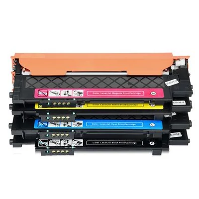 HP -hez W2072A (Nr.117A) UTÁNGYÁRTOTT sárga toner, ~700 oldal ÚJ CHIP!
