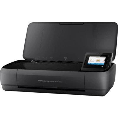 HP OfficeJet 250 A4 színes tintasugaras multifunkciós hordozható nyomtató fekete