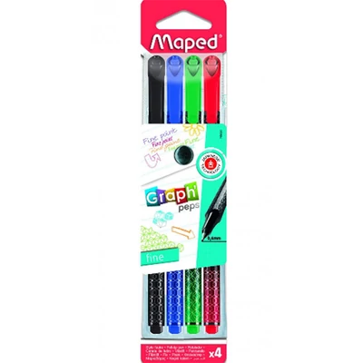 Tűfilc készlet, 0,4 mm, MAPED 