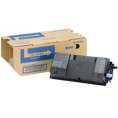 Kyocera TK-3190 eredeti fekete toner, ~25000 oldal