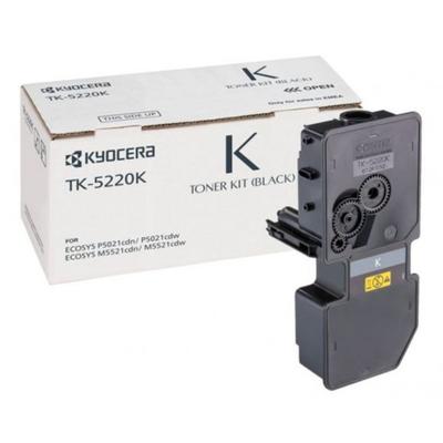 Kyocera TK-5220K eredeti fekete toner, ~1200 oldal