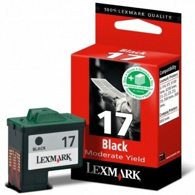 Lexmark Nr.17 (10NX217E) eredeti fekete tintapatron, ~220 oldal