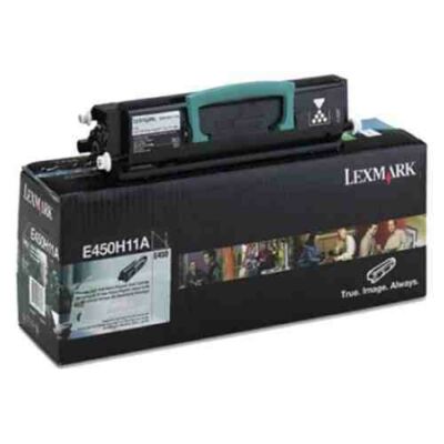 Lexmark E450 fekete eredeti toner 11K (450H11E) (≈11000 oldal)