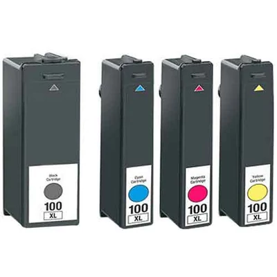 Lexmark -hoz Nr.100XL utángyártott tintapatron pakk (minden szín), ~2310 oldal