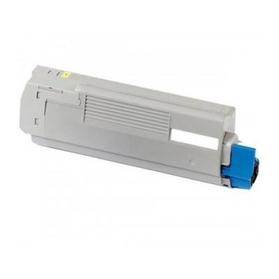 Utángyártott C5800, C5900 Y sárga toner OKI nyomtatókhoz