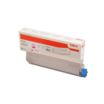 OKI C833/C843 eredeti magenta toner 10K (46443102) ~10000 oldal