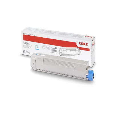 OKI MC853/MC873 eredeti cián toner 7,3K (45862839) ~7300 oldal