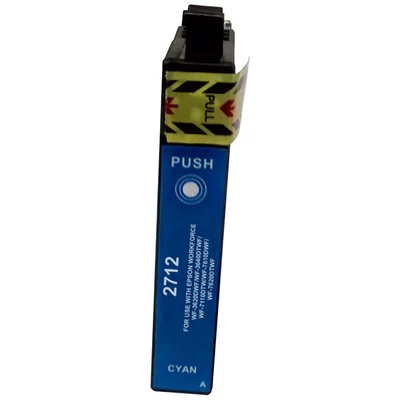 Utángyártott EPSON T2712 Tintapatron cián -