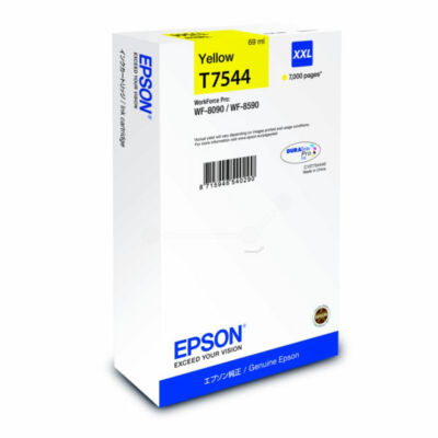 Epson T7544 eredeti sárga tintapatron, ~7000 oldal