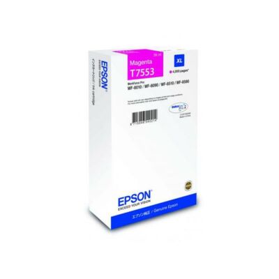Epson T7553 eredeti magenta tintapatron, ~4000 oldal