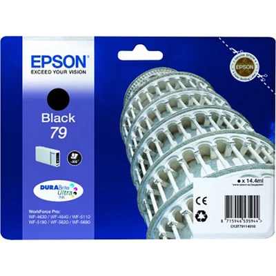 Epson T7911 Tintapatron fekete 14,4ml No.79