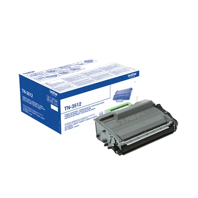 Brother TN-3512 eredeti fekete toner, ~12000 oldal