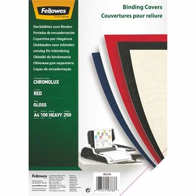 Hátlap, A4, 250 g, fényes, FELLOWES 