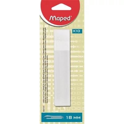 Pótkés 18 mm-es univerzális késhez, MAPED, 10 db/bliszter