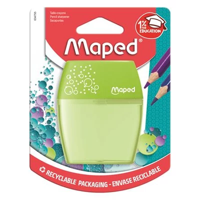 Hegyező, kétlyukú, tartályos, MAPED 
