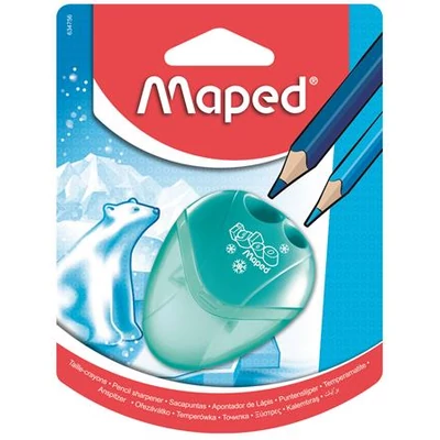 Hegyező, kétlyukú, tartályos, MAPED 
