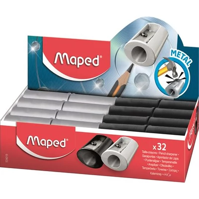 Hegyező display, egylyukú, fém, MAPED 
