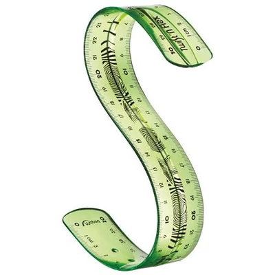 Vonalzó, műanyag, törhetetlen, 30 cm, MAPED 