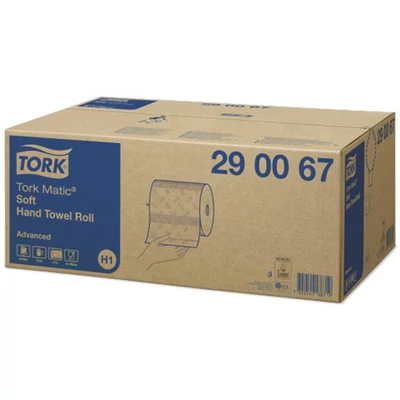 Kéztörlő, tekercses, 2 rétegű, H1 rendszer, Advanced, TORK 