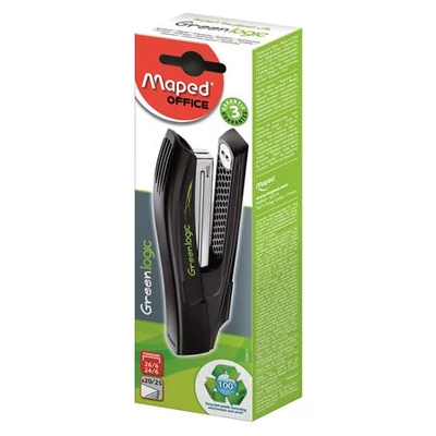Tűzőgép, 24/6, 26/6, 25 lap, dobozos, MAPED 