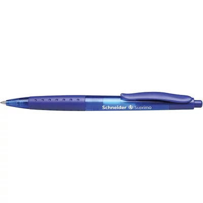 Golyóstoll, 0,5 mm, nyomógombos, SCHNEIDER 