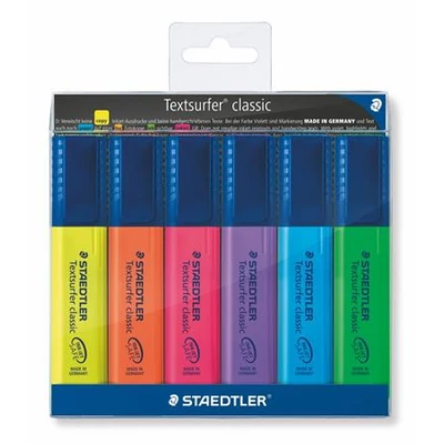 Szövegkiemelő készlet, 1-5 mm, STAEDTLER 
