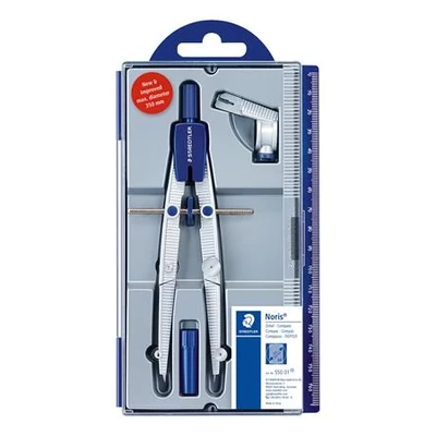 Körző készlet, precíziós, 3 darabos, STAEDTLER 