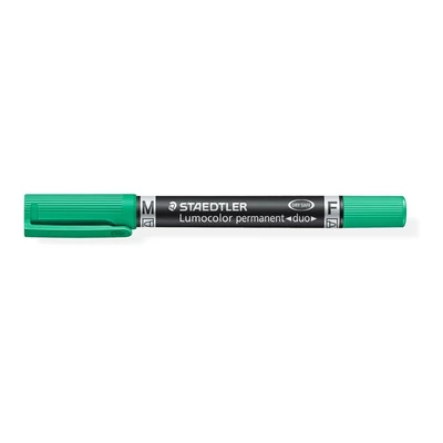 Alkoholos marker, 0,6/1,5 mm, kúpos, kétvégű, STAEDTLER 
