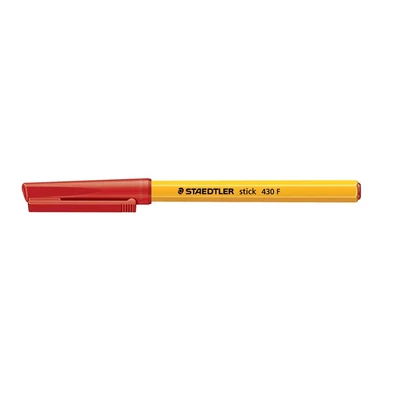 Golyóstoll, 0,3 mm, kupakos, STAEDTLER 