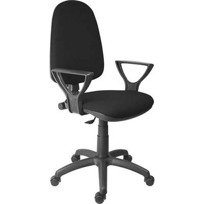 Irodai forgószék, szövetborítás, LX karfás, 