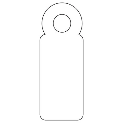 Árazócímke, 7x19 mm, APLI, fehér