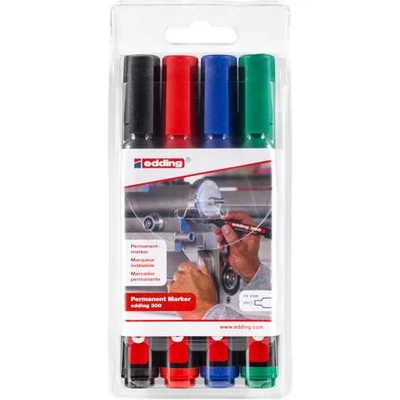 Alkoholos marker készlet, 1,5-3 mm, kúpos, EDDING 