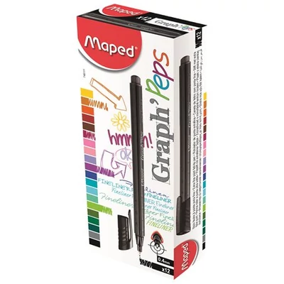 Tűfilc, 0,4 mm, MAPED 