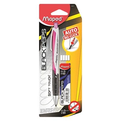 Nyomósirón, 0,5 mm, ajándék grafitbéllel, MAPED 