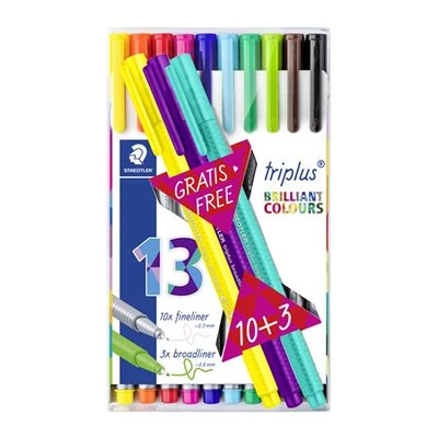 Tűfilc készlet, 0,3 mm, STAEDTLER 