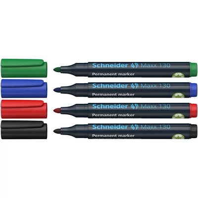 Alkoholos marker készlet, 1-3 mm, kúpos, SCHNEIDER 