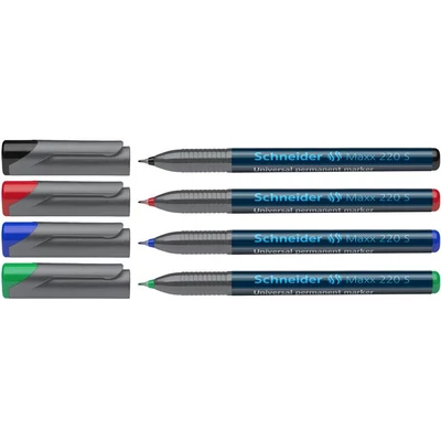 Alkoholos marker készlet, OHP, 0,4 mm, SCHNEIDER 
