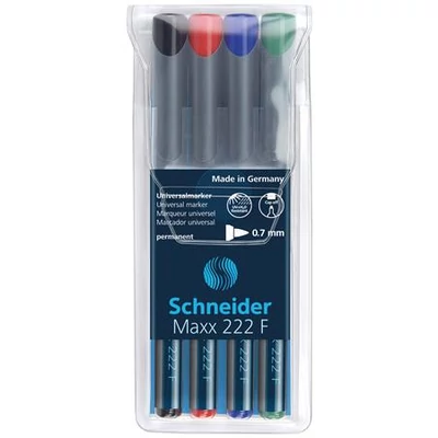 Alkoholos marker készlet, OHP, 0,7 mm, SCHNEIDER 